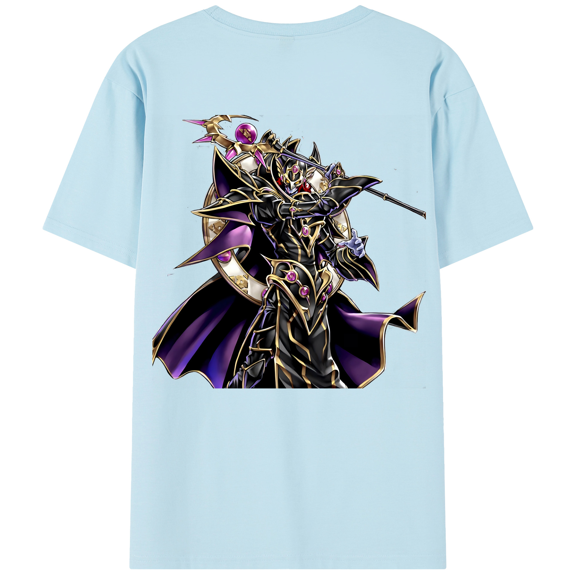 （画像用） 遊☆戯☆王 Yu-Gi-Oh! 綿100％半袖Tシャツ（背面プリント）